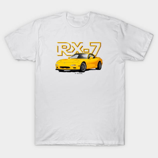 Rx-7 T-Shirt by LpDesigns_